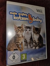 Nintendo WII SPIEL Mein Erstes Katzenbaby Mit Anleitung Siehe Bilder 