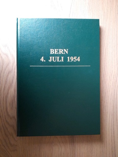 Bern juli 1954 fußball - bern,
