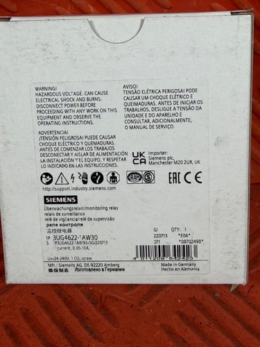 Siemens 3ug4622 1aw30 - siemens, 3ug4622-1aw30