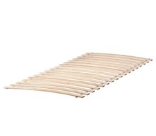 Ikea Luröy Lattenrost Faltbar Federholzrahmen ,Lattenrost Beige, 90cm. x 200 cm.