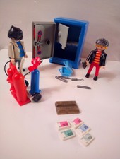 Playmobil 3161 5734 Tresor Panzerknacker Bankräuber Diebe Safe unvollständig 