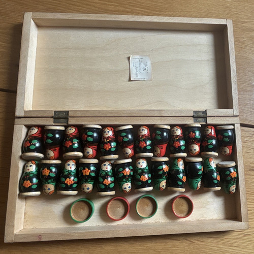 Reise schach holz klappbrett - reise-schach,