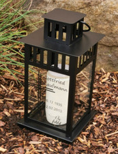 Grablaterne Grablicht