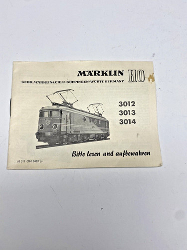 Märklin 3012 3013 3014 - märklin, 3012-3013-3014