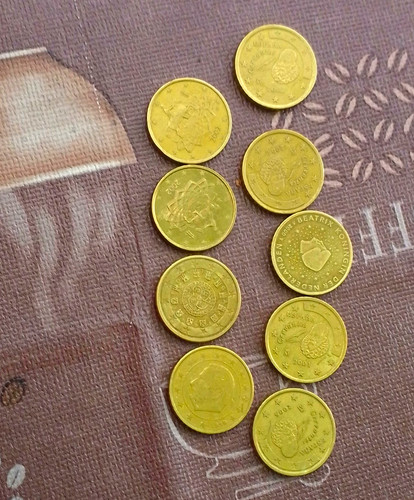 Euro cent lot 50 - 10/20/50,