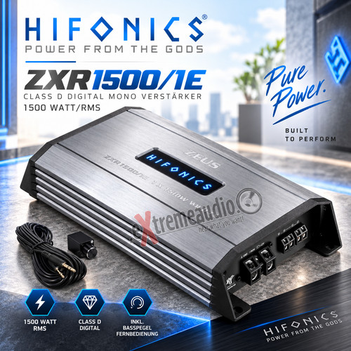 Hifonics zxr 1500 monoblock - hifonics,