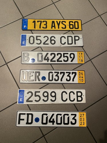 Stück echt gelaufene auto - 6,