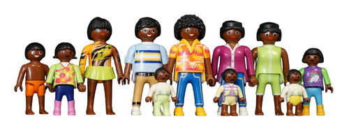 Playmobil schwarze familie - schwarze,