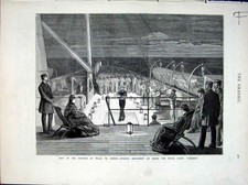 Alter antiker Druck Prinzessin