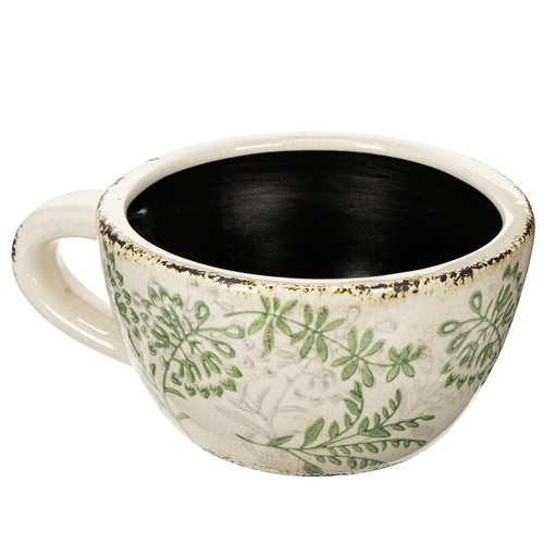 Dekorative keramik pflanztasse - dekorative, keramik-pflanztasse