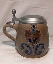 Göbel bierkrug zinndeckel - bierkrug,