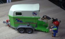 Playmobil Pferdeanhänger  aus 4189 mit Pferd und Figur