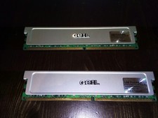 GEIL RAM 1GB, DDR2-800, PC2-6400  Arbeitsspeicher 2 Stück