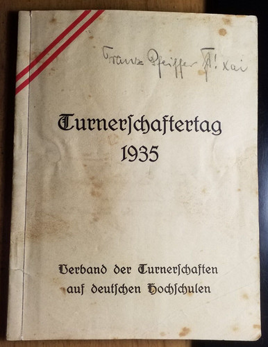 Turnerschaftertag 1935 halle - turnerschaftertag,