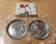 WMF 2 Gläserteller / Untersetzer Cromargan Edelstahl 18/10 