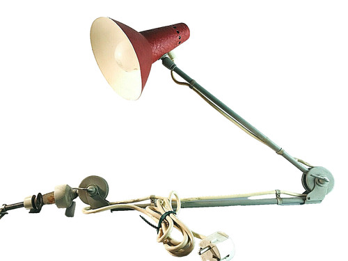 Vintage werkstattleuchte 40er - werkstattleuchte,