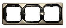 Rahmen 3-fach Merten 399305, Octo Color, titan