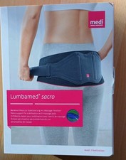 Lumbamed Sacro Beckenorthese Gr. 2 Mit Massage Pelotten Silber Wie Neu