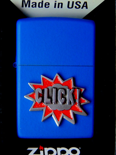 Original zippo klick - zippo, emblem