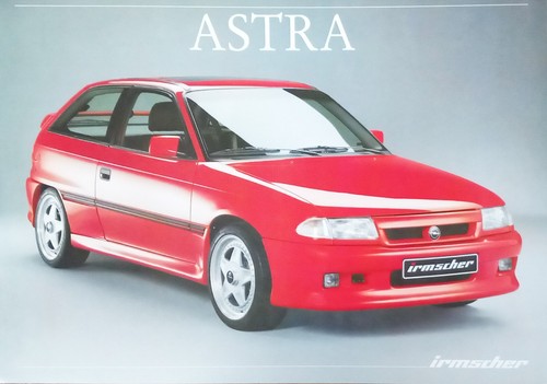 Opel astra irmscher - opel, prospekt