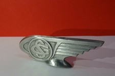 Original alte GREIF UND SCHLICK Schutzblechfigur Emblem