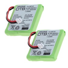 2 x Akku Tevion / Medion Mobilteil für S63069 / MD83230 - GPHP70-R05 / GP1045