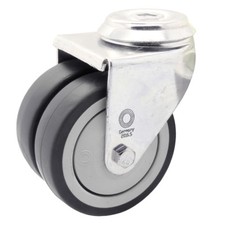 1 x Doppel Rückenloch