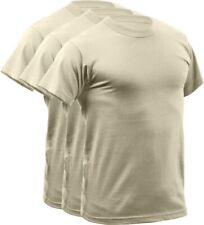 3 Stück US Army Crew Neck Short Sleeve Military shirt tshirt Acu Ucp tan