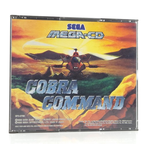 Sega mega spiel cobra - sega, mega-cd
