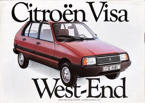Citroen visa west - visa, prospekt
