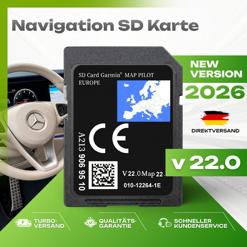 Navi karte für mercedes a - navi,