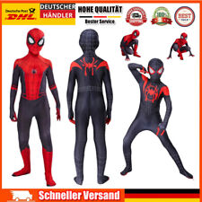 Avengers Spiderman Kostüm Cosplay Miles Morales Kinder Herren Strumpfhosen Set.