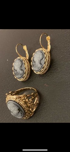 Gemme cameo schmuckset ring - cameo,