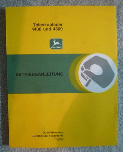 John deere teleskoplader 4400 - teleskoplader,
