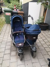 Zwillings- und Geschwisterwagen TFK mit viel Zubehör