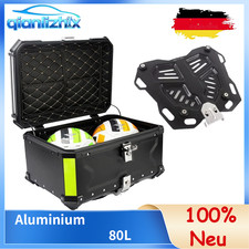 80L Motorrad Alu Top Case Box