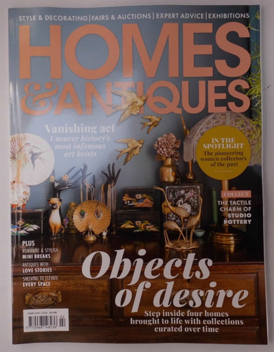 Homes antiques magazin feb - antiques,