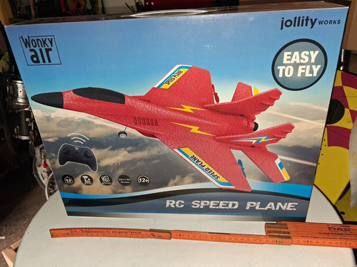 Wonky air speed plane jet - rc,
