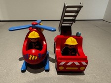 Playmobil 123 * Feuerwehr Hubschrauber * Drehleiter * 6789 *