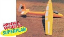SLINGSBY SAILPLANES Ltd. SKYLARK 3B (Spannweite 4500 mm). Modellbauplan