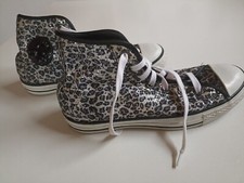 Chucks-Converse ´´Schnee Leopard Edition´´ EU Größe 39 / UK 6