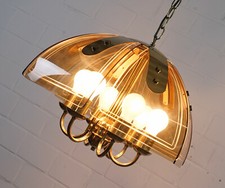 edle TZ Rauchglas Deckenlampe