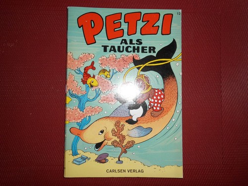 Petzi als taucher band - petzi,
