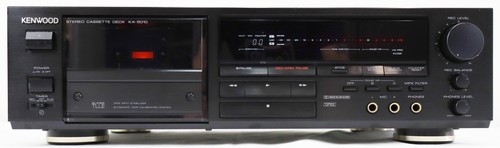 Kenwood stereo tapedeck kx - kenwood,