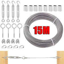 Drahtseil Edelstahl Set Rankhilfe Seilspannsystem Stahlseil Mit Spannschloss Dra