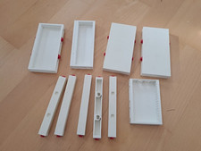 Playmobil System X  Wandteile Verbinder  Konvolut weiß