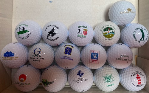 Golf bälle mit - mit, logo