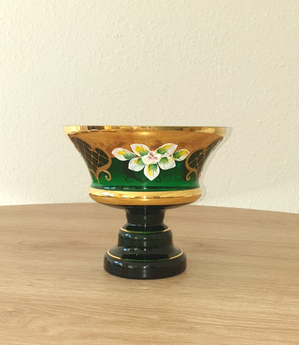 Bohemia kristall fusschale - bohemia,