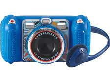 VTech KidiZoom Duo Pro Kinderkamera Fotos & Videos, Spiele, Musik hören, blau