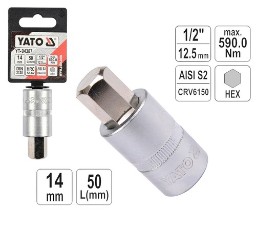 Steckschlüssel einsatz - 1/2",